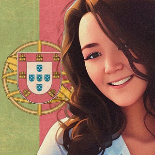 Логотип телеграм канала @portgeek — Portuguese geek: португальский язык/ релокация в Португалию
