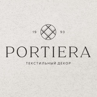 Логотип телеграм канала @portiera — Portiera.ru ШТОРЫ ♡ ТЕКСТИЛЬНЫЙ ДЕКОР ♡ МОСКВА