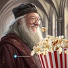 Логотип телеграм канала @portionofpopcorn — Pop Culture English 🇬🇧