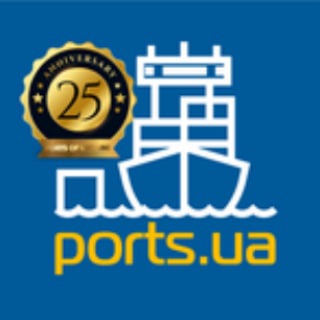 Логотип телеграм канала @portscomua — Ports.ua