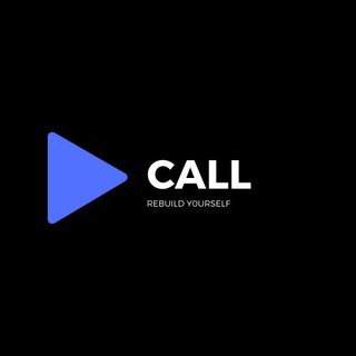 Logo of telegram channel positivecallers — CALL • Rebuild Yourself