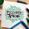 Логотип телеграм канала @possiblly_true — Новостной канал "Возможно правда"