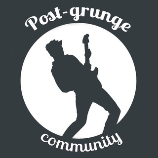Логотип телеграм канала @postgrunge_community — Post-grunge community