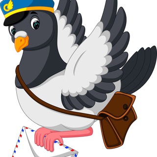 Логотип телеграм канала @postpigeon — Почтовый голубь