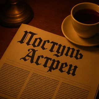 Telegram channel Поступь Астреи logo