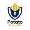 Логотип телеграм канала @potatofreevpn — FreeVPN | Бесплатный VPN | Новости