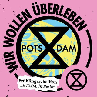 Logo des Telegrammkanals potsdamrebellioninfo - XR Potsdam Info