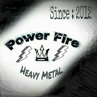 Logo of telegram channel powerfire_band — POWER FIRE - Heavy Metal