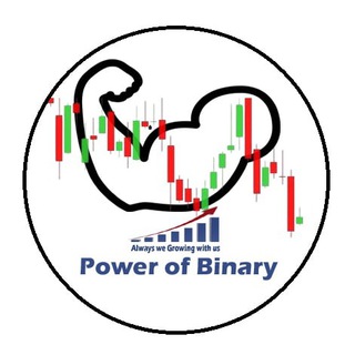 Logo of telegram channel powerofbinary_olymptrade — POWER OF BINARY💪