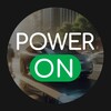 Логотип телеграм канала @poweron_ev — Power ON | Зарядные станции для электромобилей