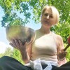 Логотип телеграм канала @poyushchiechashi — Поющие чаши с Ириной Садовской