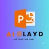 Telegram kanalining logotibi pptslayd_rasmiy — AI Slide Bot Rasmiy kanali