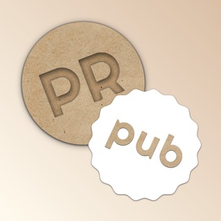 Логотип телеграм канала @pr_pub — PR pub 🍸