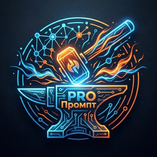 Логотип телеграм канала @pr0_prompt — PRO Промпт