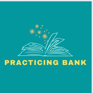 Logo of telegram channel practice_bank — PRACTICING BANK