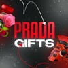 Логотип телеграм канала @pradagifts — Prada GIFTS 🌹