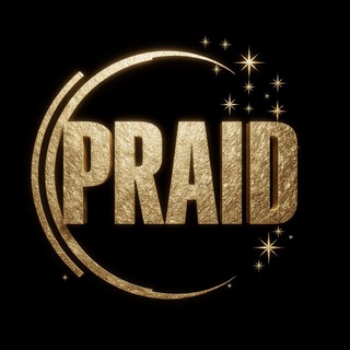 Логотип телеграм канала @praid_agency — P R A I D
