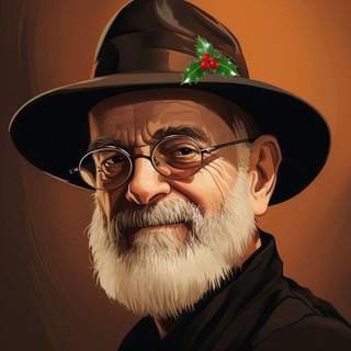 Логотип телеграм канала @pratchett_fun — Терри Пратчетт и Ироничные фантасты