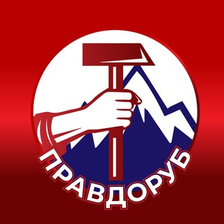 Логотип телеграм канала @pravdorubdpr — ПРАВДОРУБ ДОНБАССА