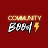 Логотип телеграм канала @prcommunityboom — 🅒🅞🅜🅜🅤🅝🅘🅣🅨 🅑🅞🅞🅜 ⚡️