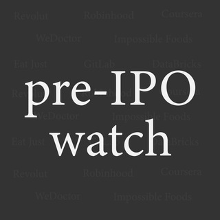 Logo of telegram channel preipo_watch — Pre-IPO Watch