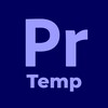 Логотип телеграм канала @premtemp — Шаблоны для Premiere Pro