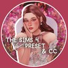 Логотип телеграм канала @presetshroma — PRESET & CC | The Sims 4 | nulevhroma