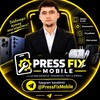 Telegram channel Press Fix mobile logo