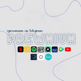 Logo saluran telegram prewmium — PREWMIUM