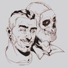 Логотип телеграм канала @prhsfmly — жлоб и транжира (со скобкой)