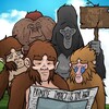 Логотип телеграм канала @primateimpact — Primate impact is too high