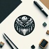 Telegram channel Curated canvas logo