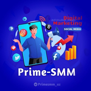 Telegram kanalining logotibi primesmm_uz — Prime-SMM