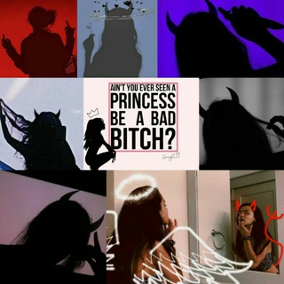 Logotipo del canal de telegramas princeslo - 😈💜bad princess💜😈