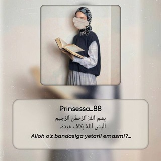 Telegram kanalining logotibi prinsessa_88 — Prinsessa_88👑