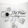Логотип телеграм канала @printjm — JM Print мастерская печати