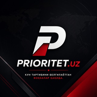 Telegram channel Prioritet.uz logo