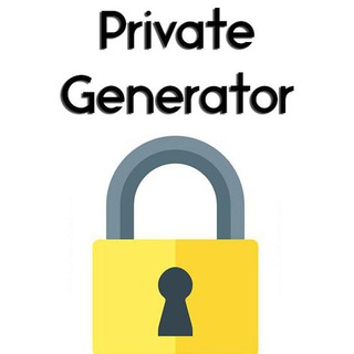 Logo del canale telegramma privategenerator - PrivateGenerator