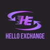 Логотип телеграм канала @privet_exchange — HELLO EXCHANGE