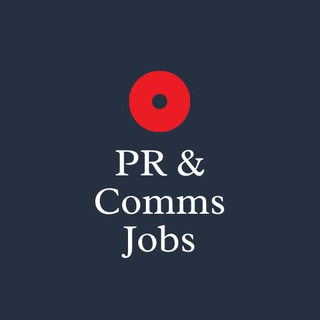 Логотип телеграм -каналу prjobs — PR & Comms Jobs