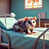 Логотип телеграм канала @prlpossum — Пограничный опоссум🏥