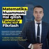Telegram kanalining logotibi prmaktab_online_tayyorlov — PREZIDENT MAKTABLARIGA TAYYORLOV | ISLOMJON TURDIYEV