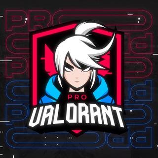 Логотип телеграм канала @pro_valorant1 — PRO VALORANT