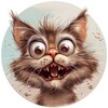 Логотип телеграм канала @pro_funny_cats — КотоТВ | Неприкрытая мяурлота