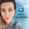 Логотип телеграм канала @pro_telegram_mamaprinca — PRO TELEGRAM • ОБУЧЕНИЕ