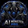 Логотип телеграм канала @proaimonster — AI MONSTER PREMIUM