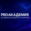 Логотип телеграм канала @proakademia — Pro Академия