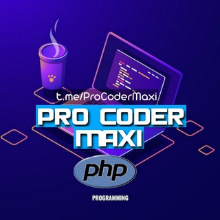 Telegram channel proCoderMaxi logo