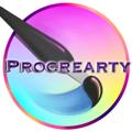 Логотип телеграм канала @procrearty — Procreate | Уроки и кисти 💕