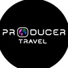 Логотип телеграм канала @producertravel — PRODUCER TRAVEL - путешествия | музыка | люди